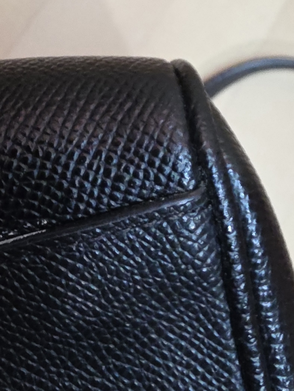 COACH BENNET BLACK LEATHER CROSSBODY,HANDBAG,PURSE,LIKE  NEW CONDITION - Picture 10 of 13